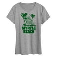 thumbnail image 1 of Instant Message - Myrtle Beach Alligator - Women's Short Sleeve Graphic T-Shirt, 1 of 6