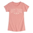 thumbnail image 1 of Instant Message - NY 1989 Bow - Youth Girls Fitted Short Sleeve T-Shirt, 1 of 5