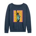 thumbnail image 1 of Instant Message - NYC Statue Of Liberty - Women's Lightweight French Terry Long Sleeve Shirt, 1 of 6