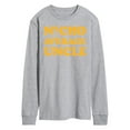 thumbnail image 1 of Instant Message - Nacho Average Uncle - Men's Long Sleeve T-Shirt, 1 of 6