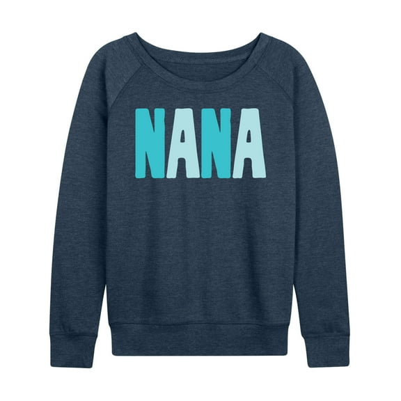 Instant Message - Nana - Women's Lightweight French Terry Long Sleeve Shirt