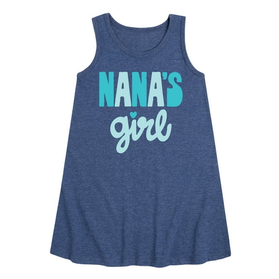 Instant Message - Nanas Girl - Toddler & Youth Girls A-line Dress