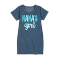 thumbnail image 1 of Instant Message - Nanas Girl - Toddler & Youth Girls Fleece Dress, 1 of 6