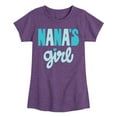 thumbnail image 1 of Instant Message - Nanas Girl - Toddler & Youth Girls Short Sleeve Graphic T-Shirt, 1 of 6
