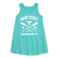thumbnail image 1 of Instant Message - Nantucket - Toddler & Youth Girls A-line Dress, 1 of 5