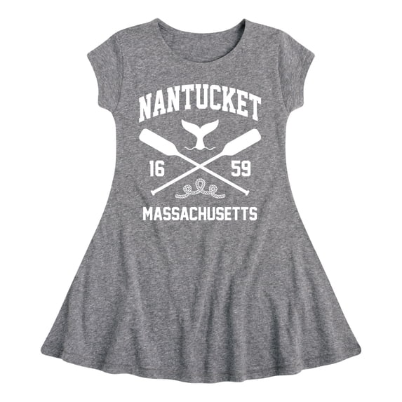 Instant Message - Nantucket - Toddler & Youth Girls Fit & Flare Dress