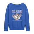 thumbnail image 1 of Instant Message - Nashville Guitar - Women's French Terry Long Sleeve Pullover, 1 of 4