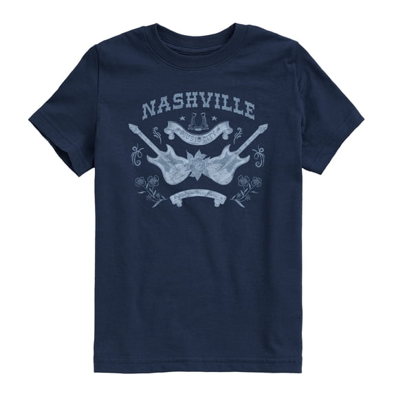 Instant Message - Nashville Wish You Were Here - Youth Boys Short Sleeve Graphic T-Shirt