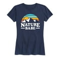 thumbnail image 1 of Instant Message - Nature Babe - Women's Short Sleeve Graphic T-Shirt, 1 of 5