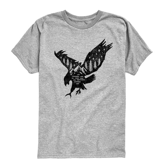 Instant Message - Nature Eagle - Youth Short Sleeve Graphic T-shirt