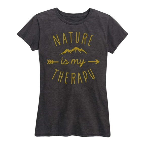 Instant Message - Nature is My Therapy - Women's Short Sleeve Graphic T-shirt