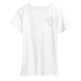 thumbnail image 1 of Instant Message - Nautical Sea Turtle - Women's Short Sleeve Graphic T-Shirt, 1 of 5