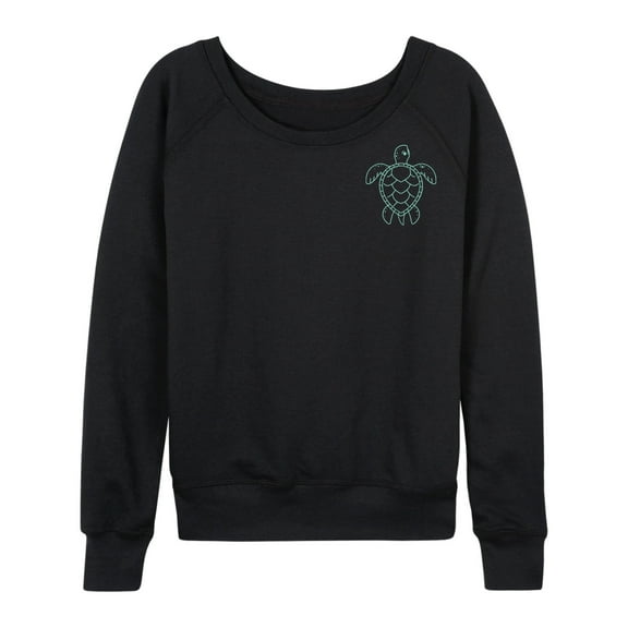 Instant Message - Nautical Sea Turtle - Women's Short Sleeve Graphic T-Shirt