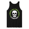 thumbnail image 1 of Instant Message - Need All The Luck I Can Get - Men's Jersey Tank Top, 1 of 6