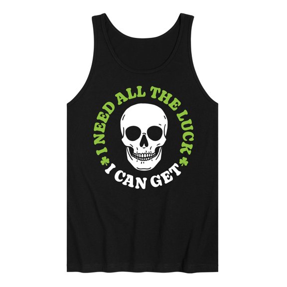 Instant Message - Need All The Luck I Can Get - Men's Jersey Tank Top
