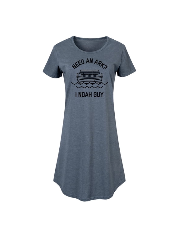 - Need An Ark, I Noah Guy Women's Graphic T-shirt Dress