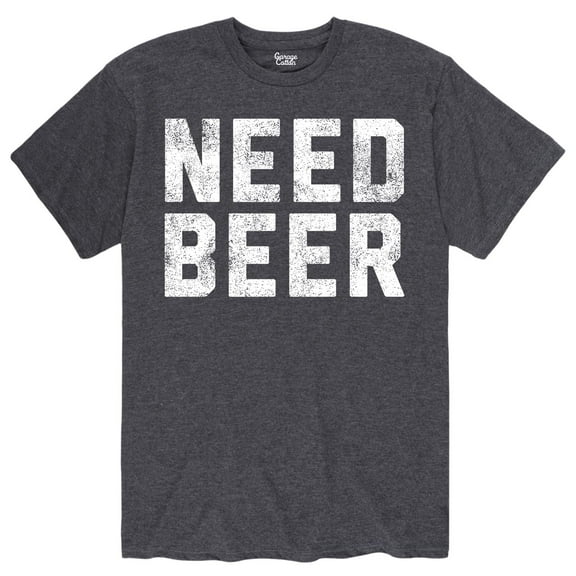 Instant Message - Need Beer - Men's Short Sleeve Graphic T-Shirt