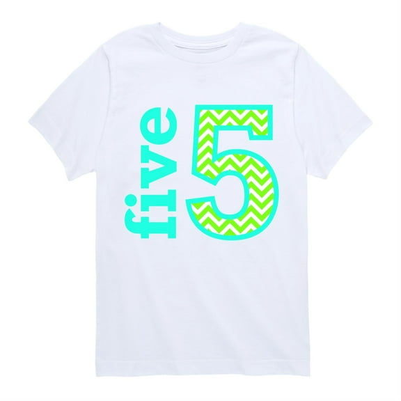 Instant Message - Neon Birthday Design -Toddler And Youth Short Sleeve Graphic T-Shirt