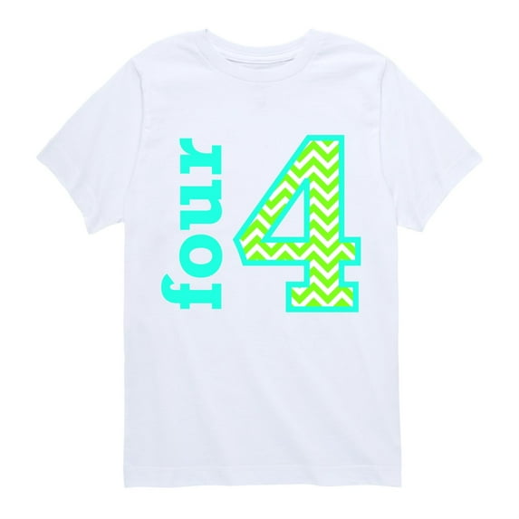 Instant Message - Neon Birthday Design -Toddler And Youth Short Sleeve Graphic T-Shirt