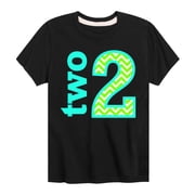 Instant Message - Neon Birthday Design -Toddler And Youth Short Sleeve Graphic T-Shirt Short Sleeve Graphic T-Shirt
