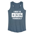 thumbnail image 1 of Instant Message - Nerdy Periodically - Women's Racerback Tank Top, 1 of 6