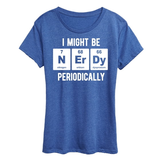 Instant Message - Nerdy Periodically - Women's Short Sleeve Graphic T-Shirt