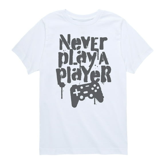 Instant Message - Never Play A Player - Toddler and Youth Short Sleeve T-Shirt
