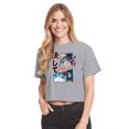 thumbnail image 1 of Instant Message - Never Surrender - Juniors Anime Cropped Cotton Blend T-Shirt, 1 of 6