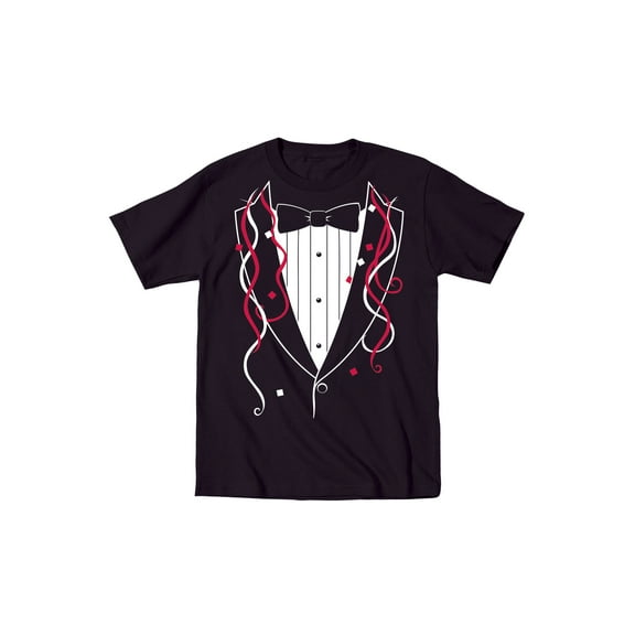 Instant Message - New Years Tuxedo, Toddler-TODDLER SHORT SLEEVE TEE-4T