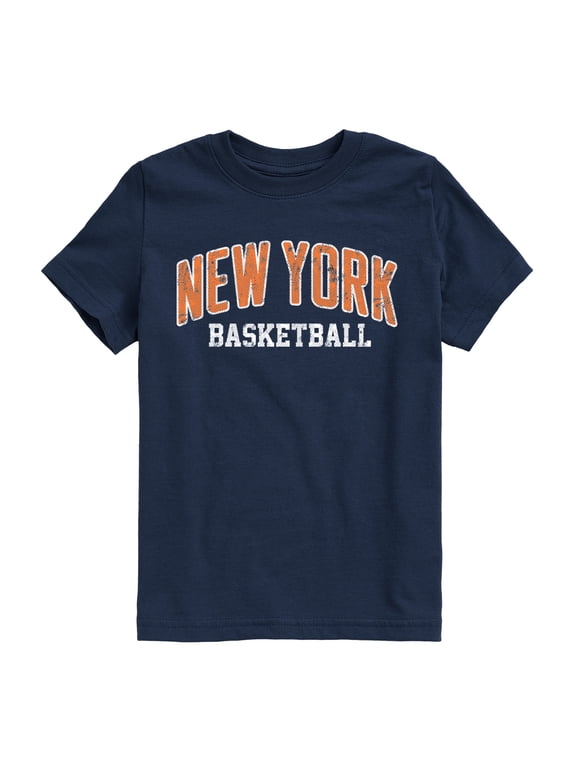 - New York Basketball Boys' Short Sleeve Graphic T-Shirt