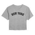 thumbnail image 1 of Instant Message - New York Cropped Graphic T-Shirt, 1 of 6