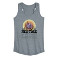 thumbnail image 1 of Instant Message - New York Vintage - Women's Racerback Tank Top, 1 of 6