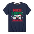 thumbnail image 1 of Instant Message - Nice Level Unlocked - Youth Short Sleeve Graphic T-shirt, 1 of 5