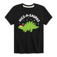 thumbnail image 1 of Instant Message - Niceasaurus Christmas - Toddler & Youth Short Sleeve Graphic T-Shirt, 1 of 6