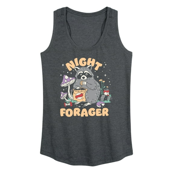 Instant Message - Night Forager - Women's Racerback Tank Top