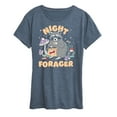 thumbnail image 1 of Instant Message - Night Forager - Women's Short Sleeve Graphic T-Shirt, 1 of 6