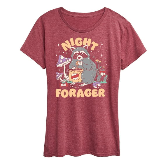 Instant Message - Night Forager - Women's Short Sleeve Graphic T-Shirt