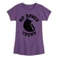 thumbnail image 1 of Instant Message - No Bones Today Melty Cat - Toddler And Youth Girls Short Sleeve Graphic T-Shirt, 1 of 6