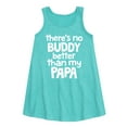 thumbnail image 1 of Instant Message - No Buddy Like Papa - Toddler & Youth Girls A-line Dress, 1 of 5