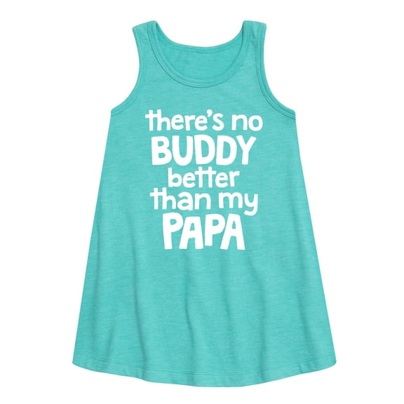 Instant Message - No Buddy Like Papa - Toddler & Youth Girls A-line Dress