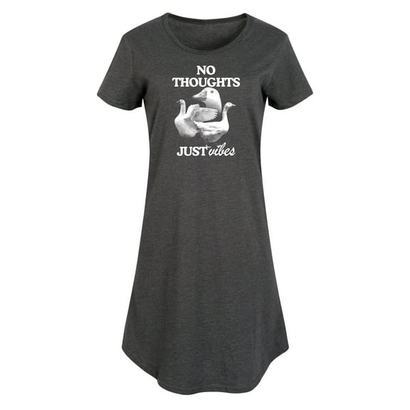 Instant Message - No Thoughts, Just Vibes - Women's Any Way Dress