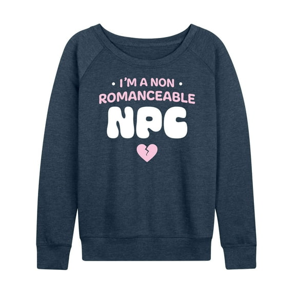 Instant Message - Non Romanceable NPC - Women's Lightweight French Terry Long Sleeve Shirt