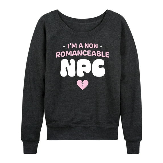 Instant Message - Non Romanceable NPC - Women's Lightweight French Terry Long Sleeve Shirt