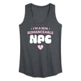 thumbnail image 1 of Instant Message - Non Romanceable NPC - Women's Racerback Tank Top, 1 of 6