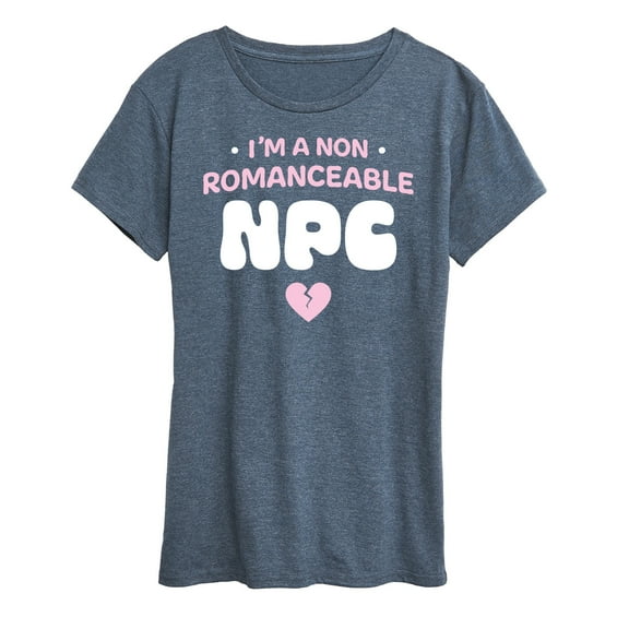Instant Message - Non Romanceable NPC - Women's Short Sleeve Graphic T-Shirt