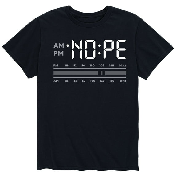 Instant Message - Nope - Men's Short Sleeve Graphic T-Shirt