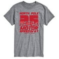 thumbnail image 1 of Instant Message - North Pole Motor Speedway - Men's Short Sleeve Graphic T-Shirt, 1 of 5