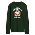 thumbnail image 1 of Instant Message - North Swole - Men's Long Sleeve T-Shirt, 1 of 1