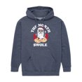 thumbnail image 1 of Instant Message - North Swole - Men's Pullover Hooded Fleece Sweatshirt, 1 of 7