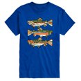 thumbnail image 1 of Instant Message - Northern Trout Short Sleeve Graphic T-Shirt, 1 of 6